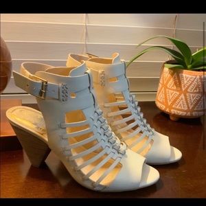White Vince Camuto Heels